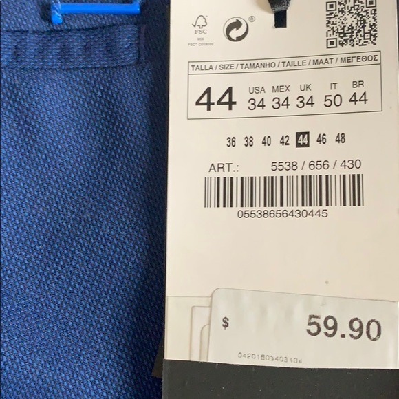 Men’s Dress Pants, US34, EU44 - Picture 6 of 7